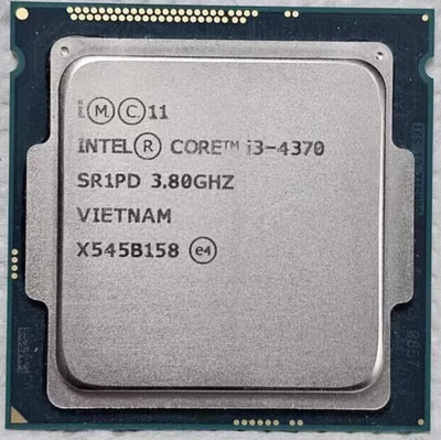 Intel Core i3-4370 Dual-Core 3.80GHz  LGA 1150 SR1PD  CPU  Processor  54W