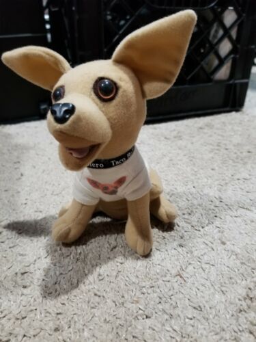 Applause 1984 Little Beggar Bear Dog Plush Used Orange Apron Cape