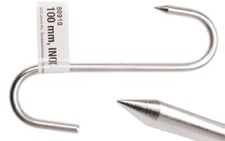 BGS DIY Meat Hook, Stainless Steel, 100 mm, 80910