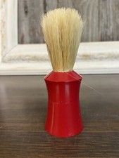 VINTAGE EVER-READY STERILIZED RED SHAVING BRUSH 100 MADE IN USA