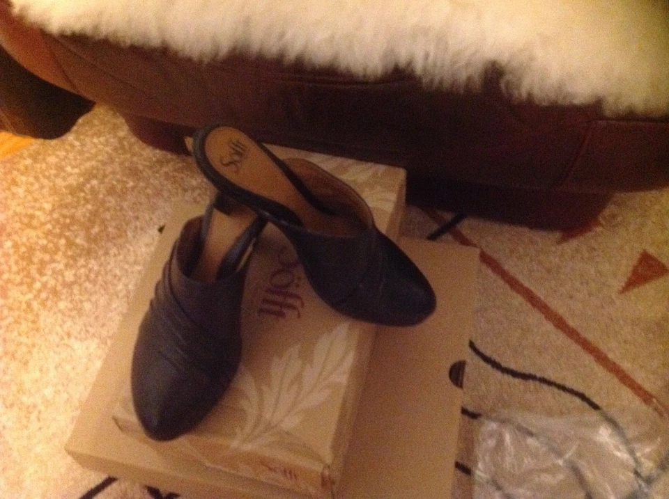 ¡NUEVO CON ETIQUETAS! ZAPATOS MUJER NEGROS ESTILO SUAVE TALLA 9 Foto 4 de 4