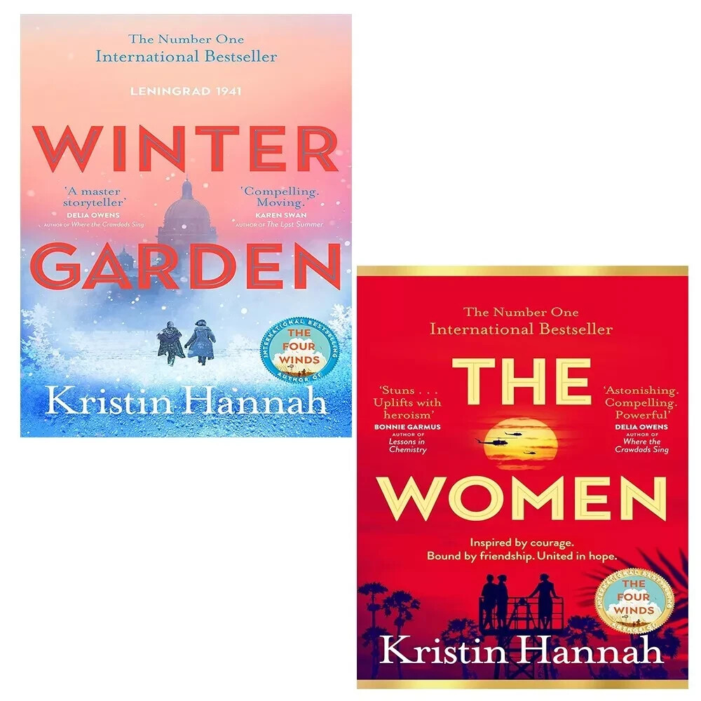 Kristin Hannah Collection 2 Books Set (Winter Garden & The Women) Paperback NEW - Image 3