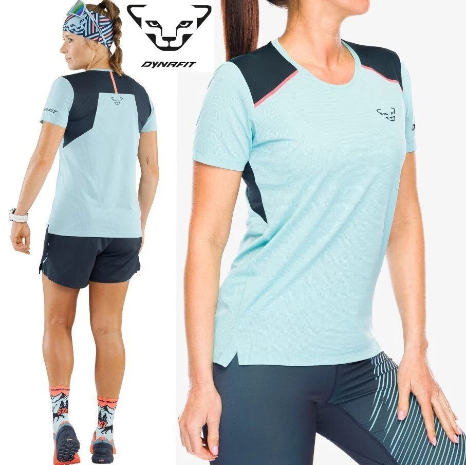 DYNAFIT sky trail running shirt odor resistant ultralight breathable womens S