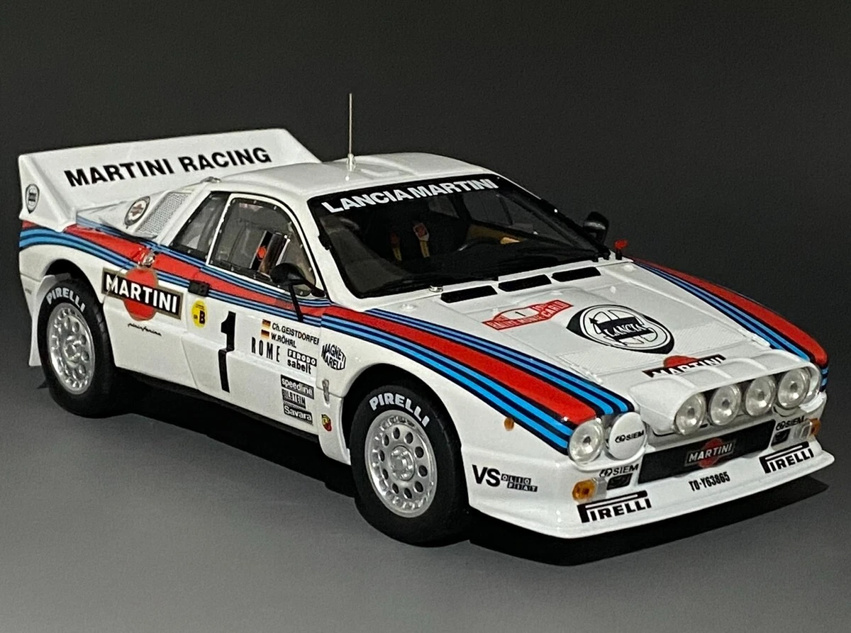 LANCIA RALLY 037 #8 SAFARI DU KENYA 1985 A.BETTE - M.PERISSINOT KYOSHO 1/18