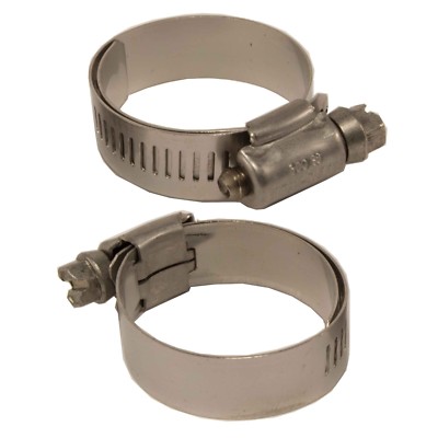 6 Lined Worm Gear Clamp Works With Flexfab 1/2" Silicone Heater
