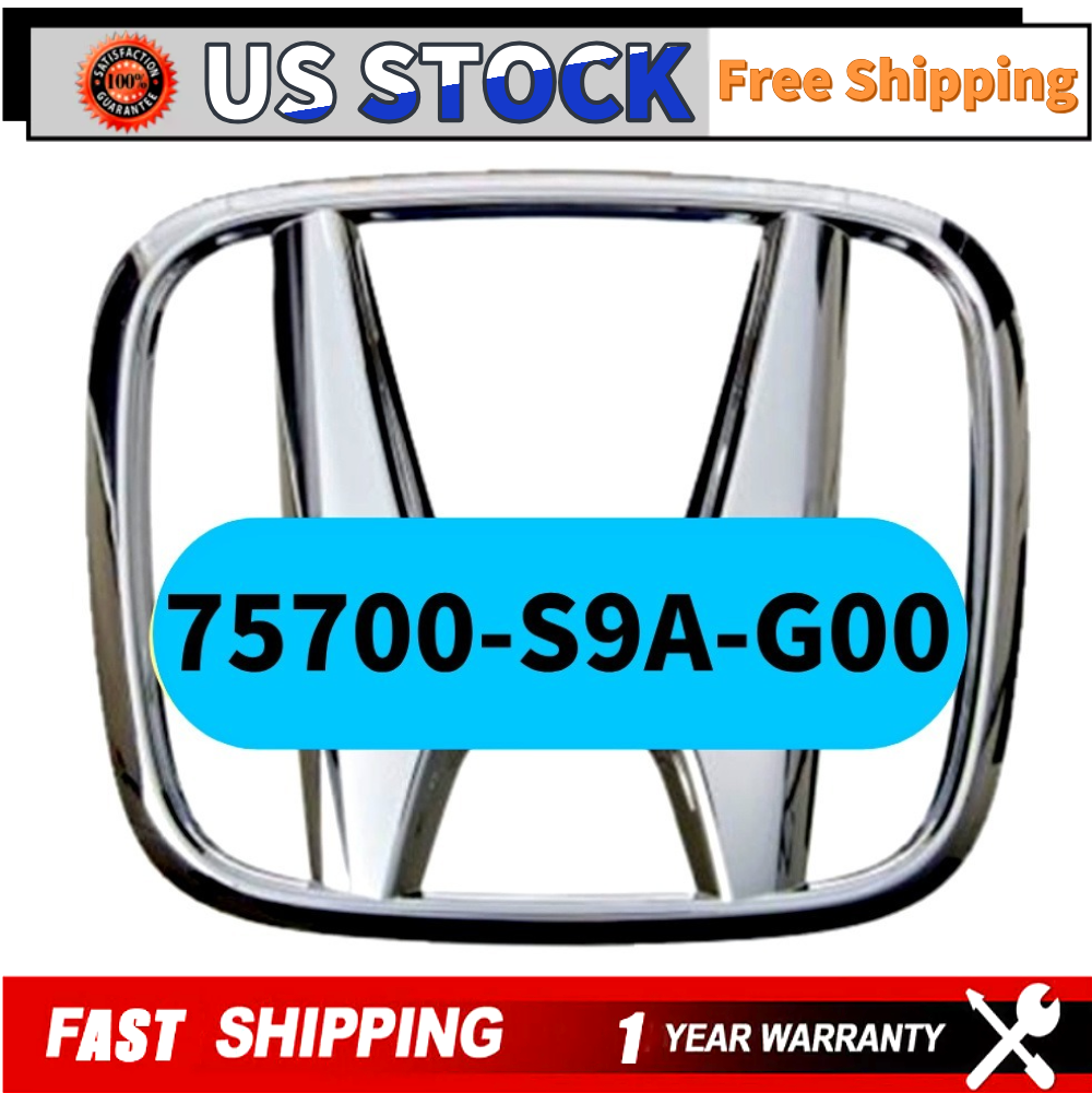 OEM Honda CR-V 2002-2011 Front Grille Emblem 75700-S9A-G00