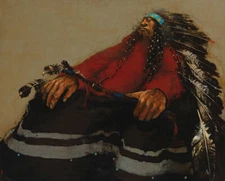 Paul Pletka : Blood Blanket Man : Archival Quality Art Print