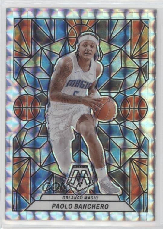 2023-24 Panini Mosaic Stained Glass Paolo Banchero #17 1b7p