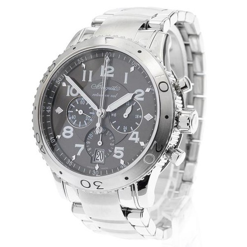 BREGUET TYPE XXI 3810ST/92/SZ9 43mm SS Gray #C2281