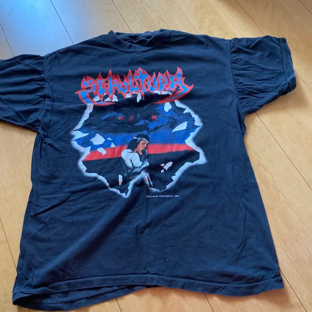 Vintage 1991 SEPULTURA Schizophrenia T Shirt from Disk