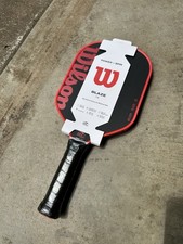 Wilson Blaze 13 USA Pickleball Paddle Brand New Black Red Spin Power Carbon