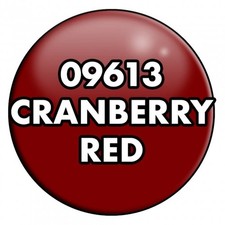 CRANBERRY RED Reaper Miniatures Master Series Paints REM09613 0.5 oz Bottle 