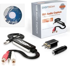 DigitPro USB 2.0 Audio Capture Card for