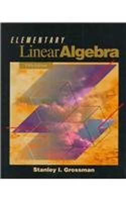 Elementar Linear Algebra Hardcover STANLEY I.