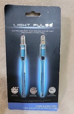 Pilot Electronics EL-1301BWK Auxiliary Music Sync Audio Cable, 3.5mm, Blue