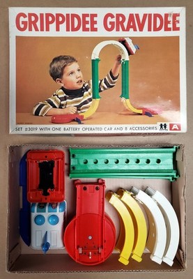Fully Working Grippidee Gravidee 3019 Set, Tomy 1972 - Very Rare & Hard To Find