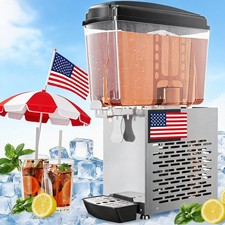 Commercial Beverage Dispenser -150W Enjoy Refreshing Drinks with 18 L Capacity