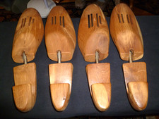 2 Pair Vintage Men's Cedar Wood Shoe Tree/Stretcher/Shaper XL -12" Unbranded