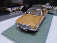 Neo 1:43 Opel Commodore Resin Sedan Model OPEL Commodore 1976 Brown Black Top