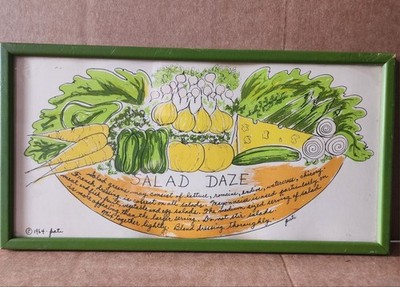Salad Daze'' by Pati Redding, Dated 1964