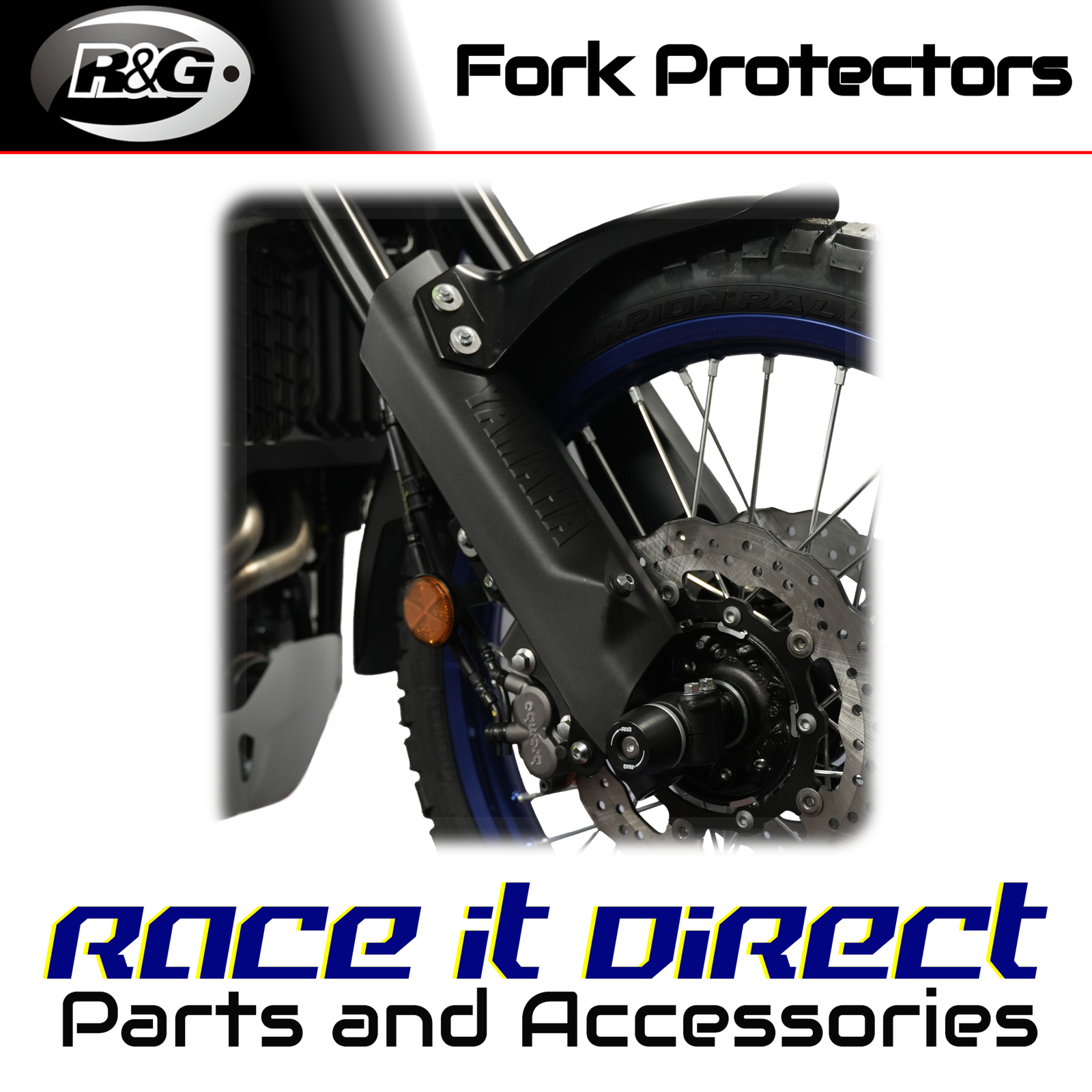 R&G - FP0319BK - Fork Protectors