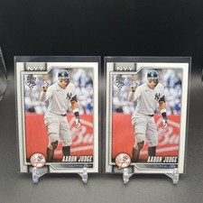 Aaron Judge 2026 TOPPS SERIES 1 BASEBALL Base #1 Yankees (2) Cards