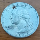 1963-P Washington Quarter 25C Silver XF condition nice details