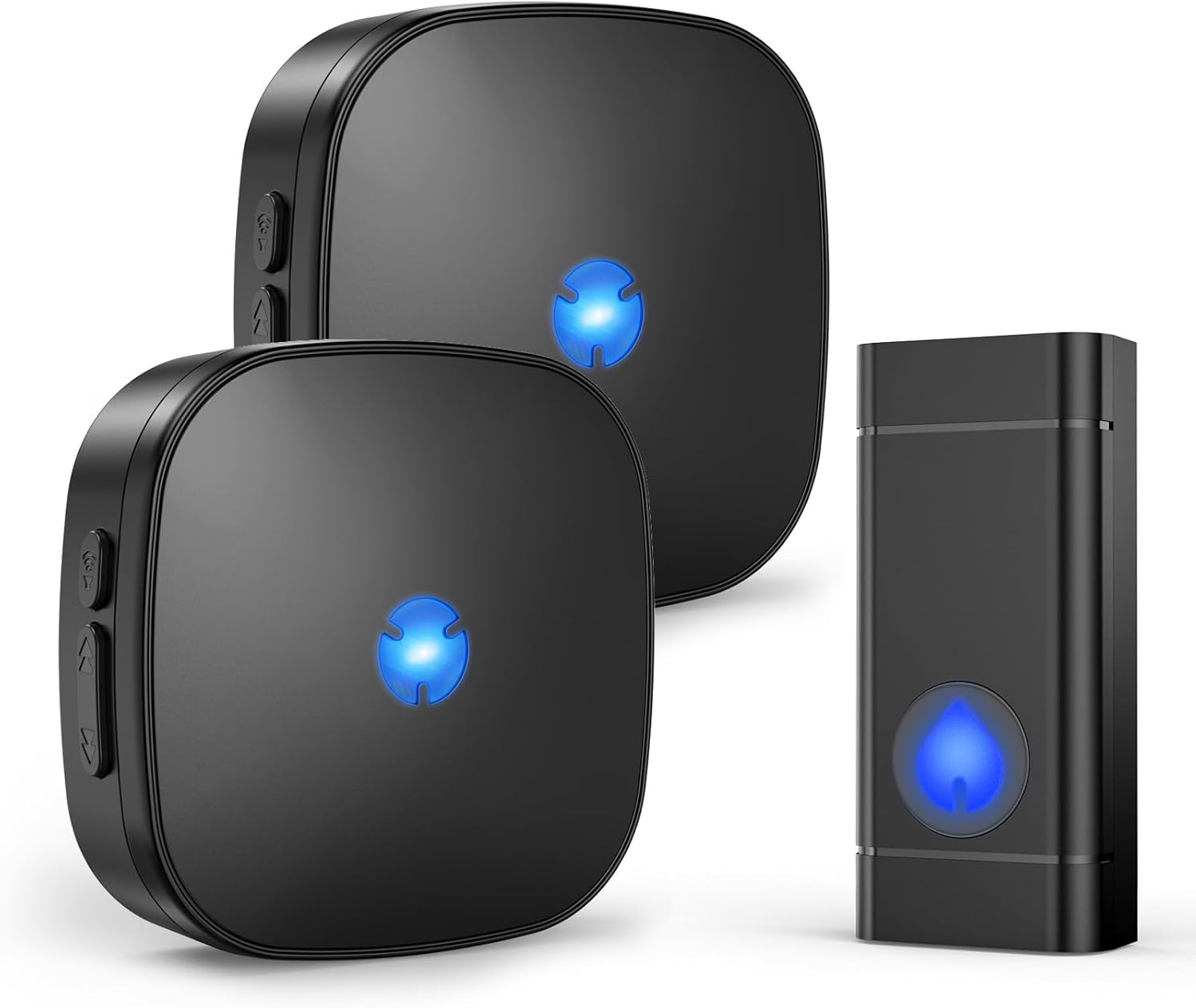 Wireless Doorbell 1000Ft Range IP55 Waterproof, 58 Ringtones