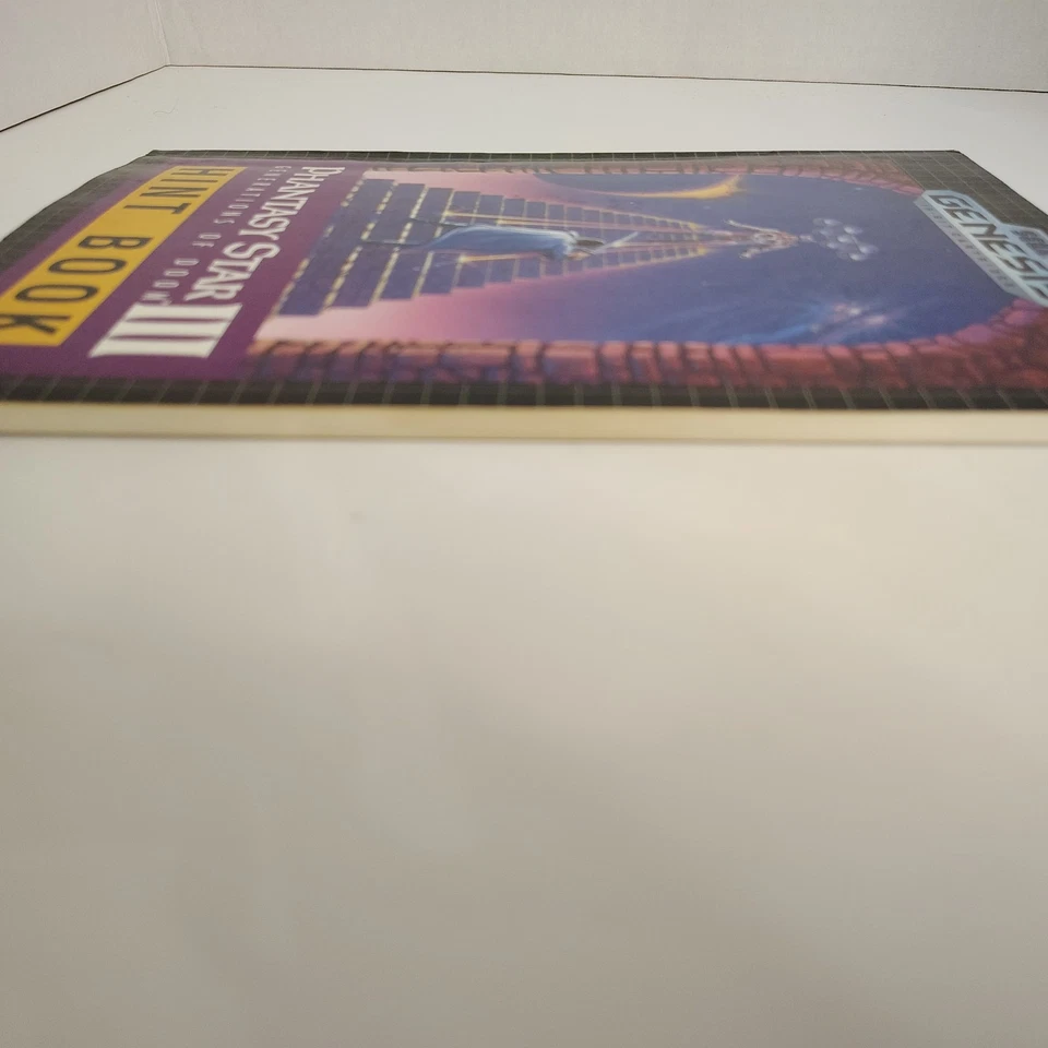Sega Genesis Phantasy Star III Generations of Doom libro de sugerencias guía de estrategia Foto 4 de 4