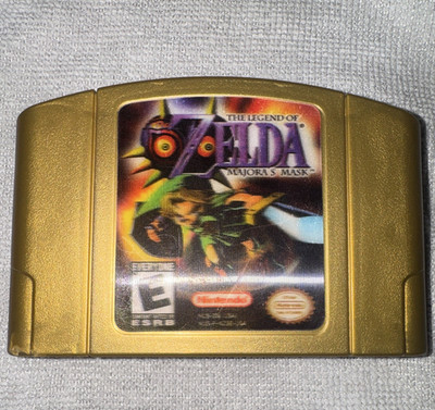 Nintendo Zelda: Majora's Mask Collector's Edition N64 TESTED WORKING Cartridge