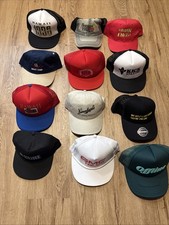 Lot Of 12 NEW DEADSTOCK Vintage 80  s 90  s SnapBack Trucker Hats Space Camp