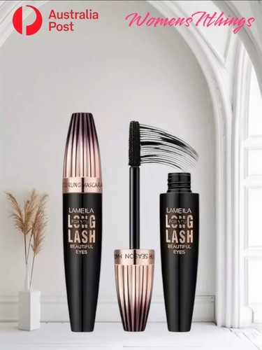 4D Mascara Waterproof Thick Long Lasting Curling Large Eye - Picture 3 of 9