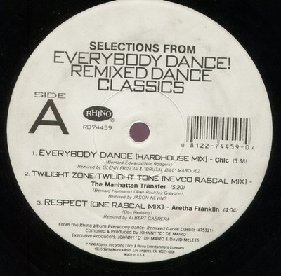 Various - Selections From Everybody Dance! Remixed Dance Classics (12'') (Very Go