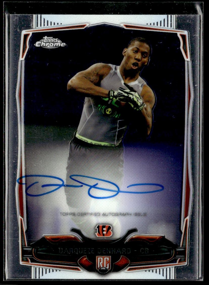 Darqueze Dennard Topps Chrome #204 Rookie Autograph
