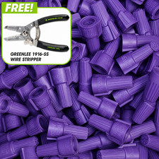 100pcs Ideal Twister Al/Cu Wire Connectors Al...