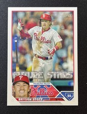Topps 2023 Series 1 Bryson Stott Future Stars #295 Philadelphia Phillies