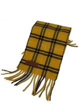 MARNI scarf yellow check ladies