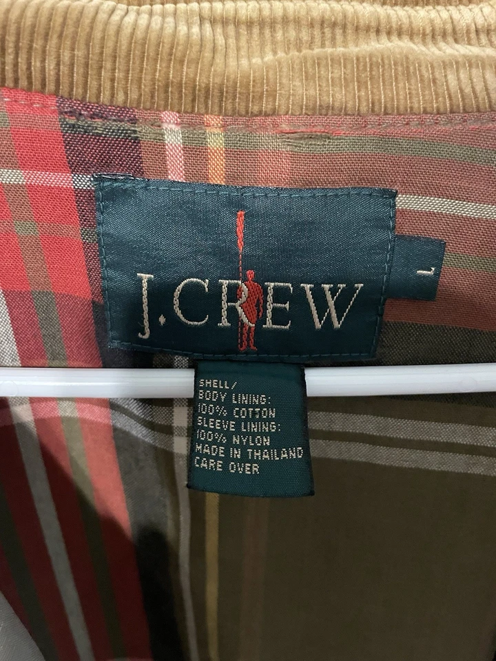 Jaqueta J Crew Vintage Masculina Grande - Imagem 3 de 4