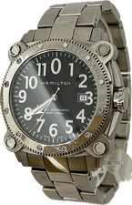 Hamilton Khaki Navy Belowzero H785550 Automatic Mens Watch Excellent A5905