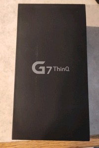 LG G7 Thin Q 64GB Gray, With Original Box  Case, And Manual,NM