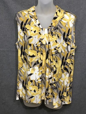 Kasper Women's Top - Size L - New w/o tags Sleeveless Blouse
