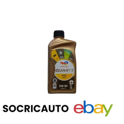 7 Litri Olio Motore Total Quartz Ineo Ecs 5w30 Acea C2 PSA