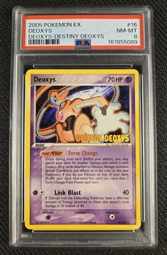 Deoxys graded PSA 8 for sale on eBay