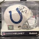 Peyton Manning Signed Indianapolis Colts Riddell NFL Mini Helmet Original
