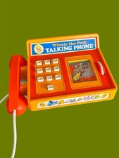 Extremely Rare 1970s Winnie The Pooh Talking Phone