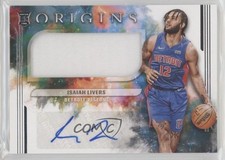 2021-22 Panini Origins Rookie Jersey Auto Isaiah Livers #JA-LIV Auto 1h7k