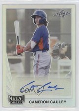 2021 Leaf Metal Draft 1990 Leaf Auto Cameron Cauley #LA-CC1 Auto 0eq8