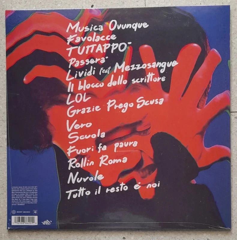 LP doppio Nayt Mood Vinile Colorato Rosso Traslucente Nuovo e Sigillato - Immagine 2 di 2