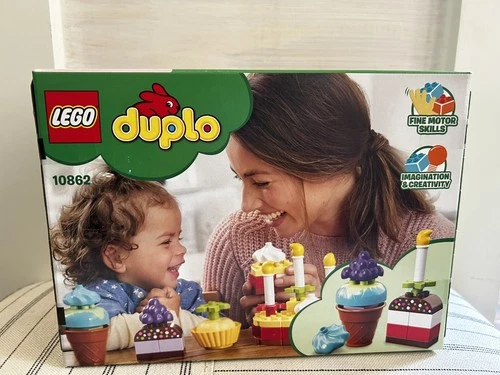 Duplo My First Celebration - Lego 10862 - Sealed Box - 41 Pieces - Retired