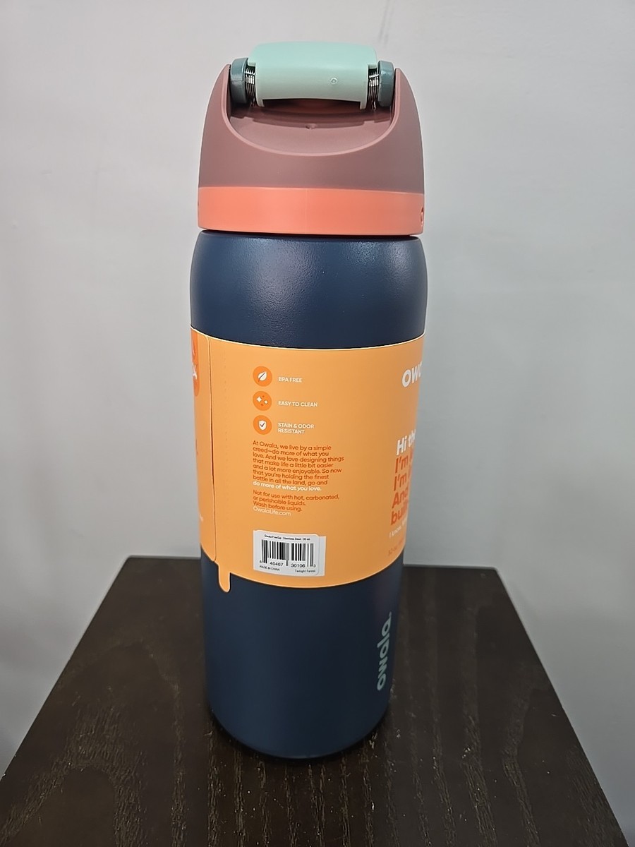 Owala FreeSip Stainless Steel Water Bottle / 32oz / Color